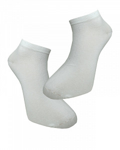 Мужские белые короткие носки  CALZE VITA