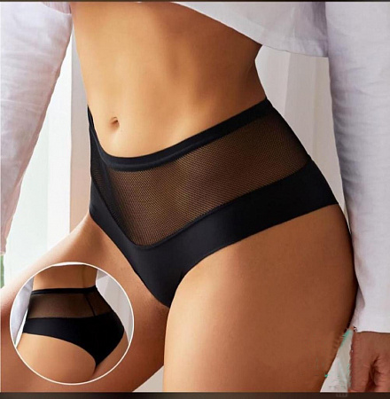 Женские бесшовные трусы бразилиана  ALINA 