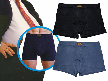 Мужские антибактериальные трусы боксеры (большой размер) FUKAI
